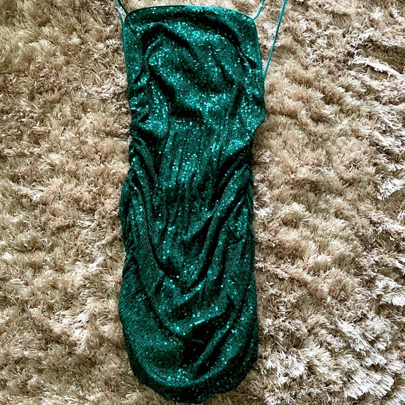 Shine bright sequin mini dress - Picture 3 of 6